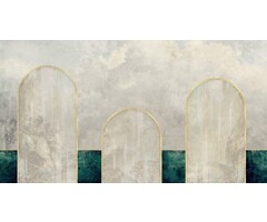 Fotobehang Story of three