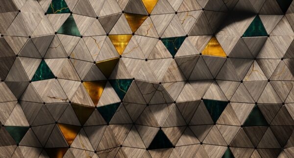 Fotobehang Wall of Madu