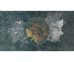 Fotobehang New divide