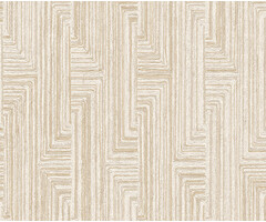 Santa Fe - Retro string motif Beige