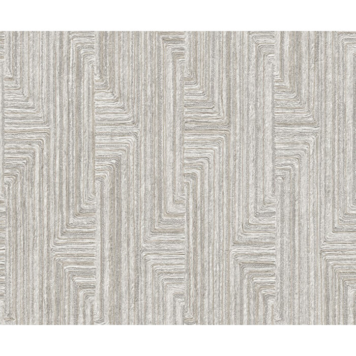 Santa Fe - Retro string motif Grey
