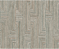 Santa Fe - Retro string motif Blue