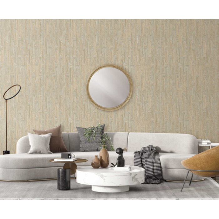 Santa Fe - Retro string motif Gold