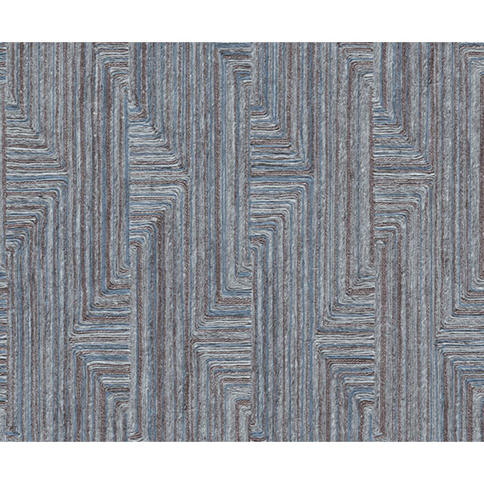 Santa Fe - Retro string motif Navy Blue