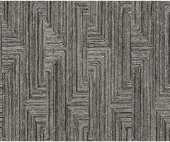 Santa Fe - Retro string motif Black