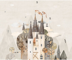 Cute Walls - Fairytale Castle 212x280cm