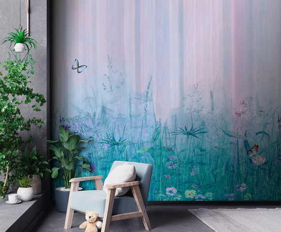 Cute Walls - Wildflower Meadow 212x280cm
