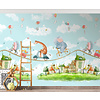 Cute Walls - Circus Zipline 265x280cm