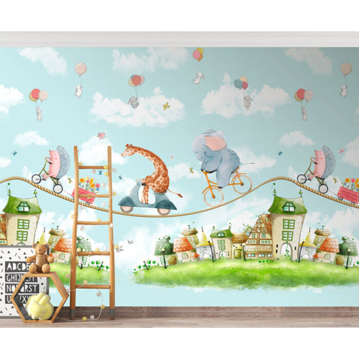 Cute Walls - Circus Zipline 265x280cm