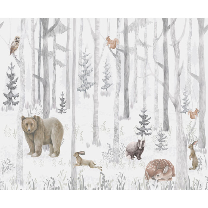 Cute Walls - Winter Woodland 318x280cm