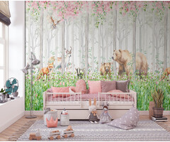 Cute Walls - Spring Woodland 265x280cm