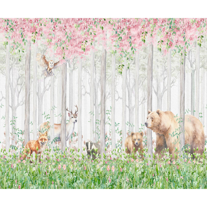 Cute Walls - Spring Woodland 265x280cm
