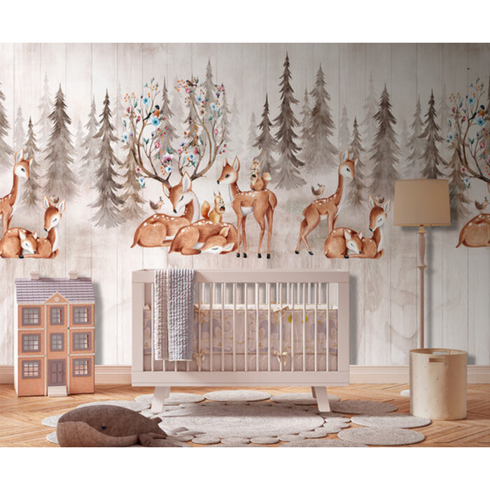 Cute Walls - Deer Camp 212x280cm
