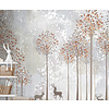 Cute Walls - Forest Deer 212x280cm