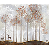 Cute Walls - Forest Deer 212x280cm