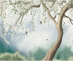 Cute Walls - Weeping Willow 212x280cm