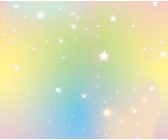 Cute Walls - Magic Stars 212x280cm