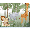 Cute Walls - Jungle Safari 212x280cm