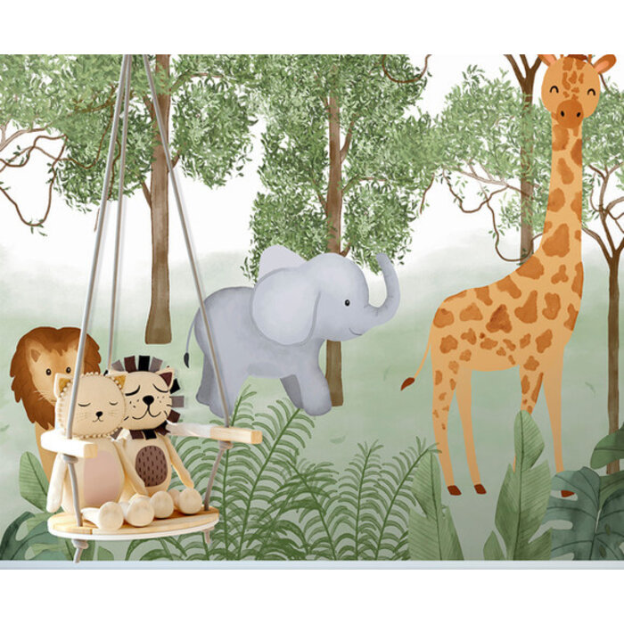 Cute Walls - Jungle Safari 212x280cm