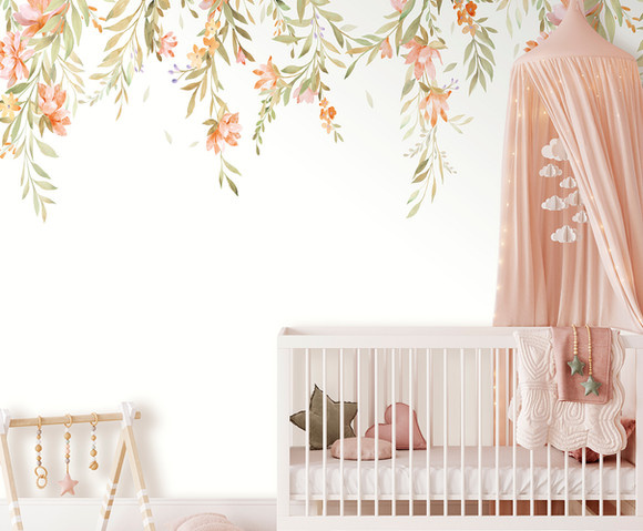 Cute Walls - Flower Cascade 212x280cm