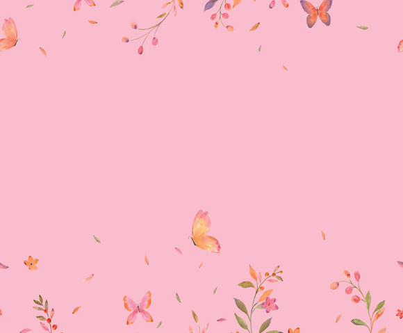 Cute Walls - Butterfly Garden 212x280cm