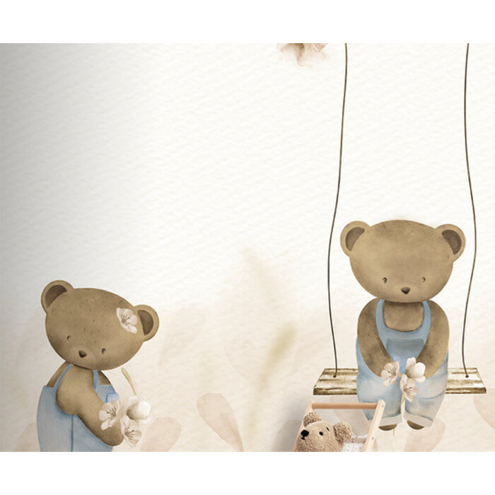 Cute Walls - Swinging Teddy 212x280cm