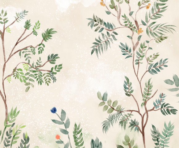 Cute Walls - Botanical Boulevard 212x280cm