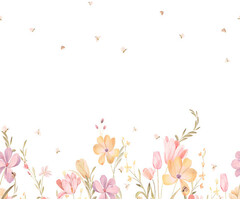 Cute Walls - Bee Flowers 212x280cm