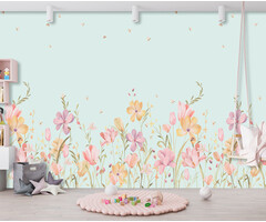 Cute Walls - Bee Flowers 212x280cm