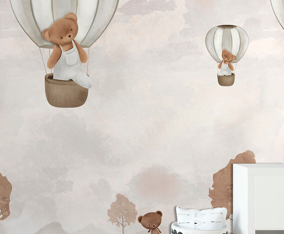 Cute Walls - Balloon Buddies 212x280cm