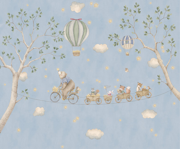 Cute Walls - Skybound Adventures 265x280cm