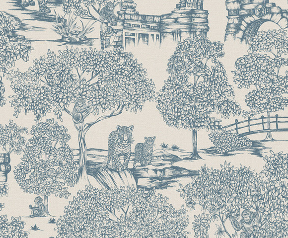 Journey to the East - Samar Light Blue