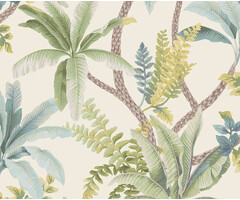 Journey to the East - Saranda Green/Cream