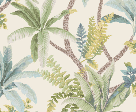 Journey to the East - Saranda Green/Cream