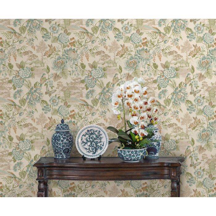 Journey to the East - Hana Teal/Orange