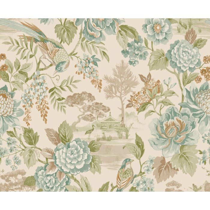 Journey to the East - Hana Teal/Orange