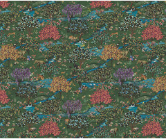 Journey to the East - mural Cardamom Mountains