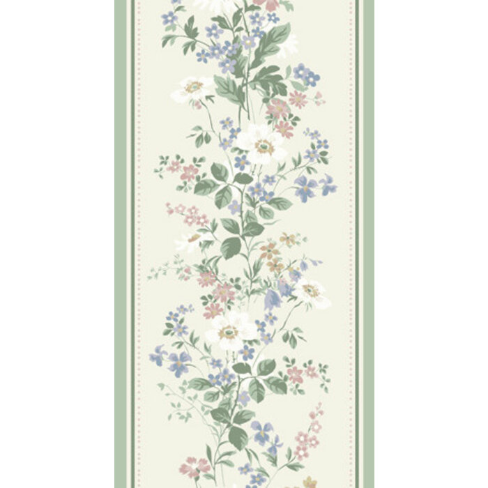 Sommarang - Olivia beige/green rand 5m