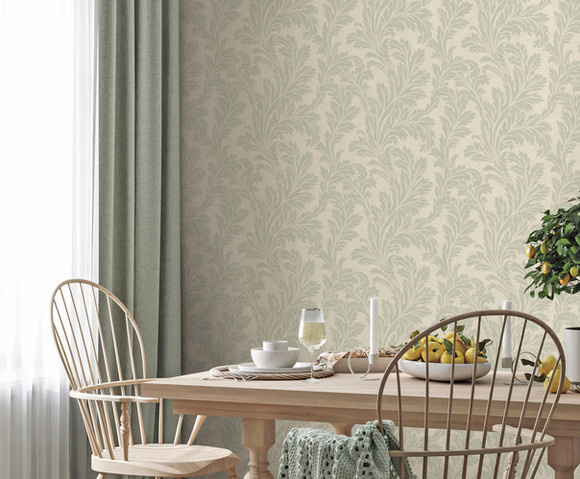 Eleganza - Acanthus Sage/Cream