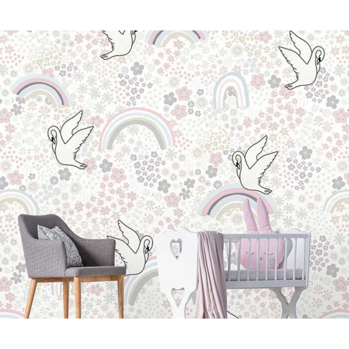 Sofie & Junar - Living Under The Rainbow 200x280cm