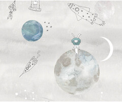 Sofie & Junar - To The Moon Gray 200x280cm