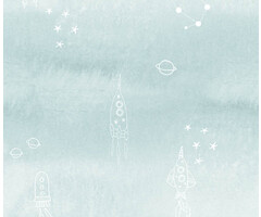 Sofie & Junar - Stars Blue 100x280cm