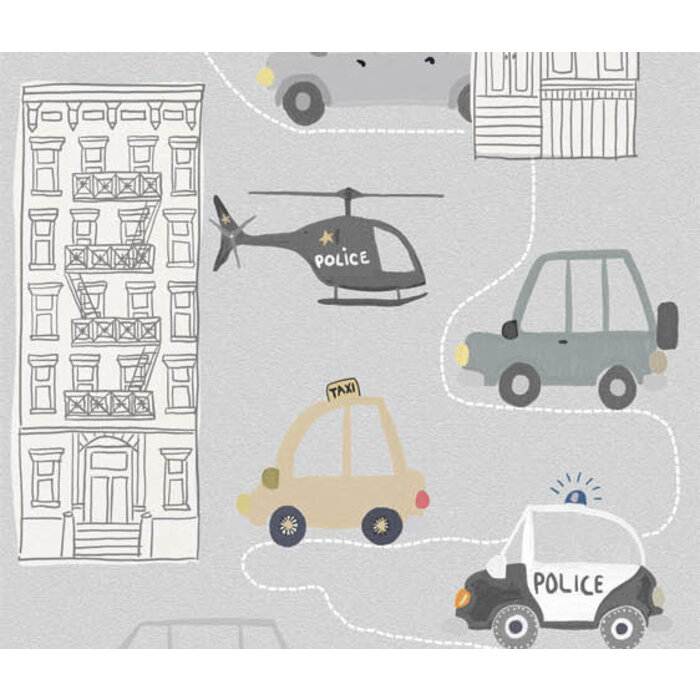 Sofie & Junar - Traffic Gray 100x280cm