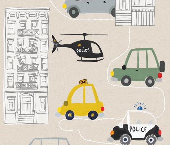 Sofie & Junar - Traffic Color 100x280cm