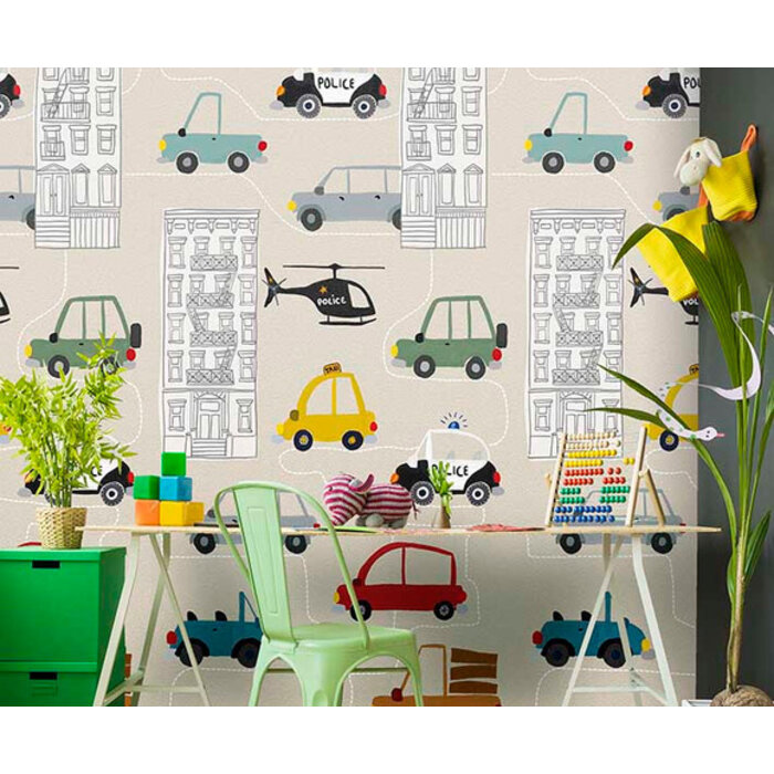 Sofie & Junar - Traffic Color 100x280cm