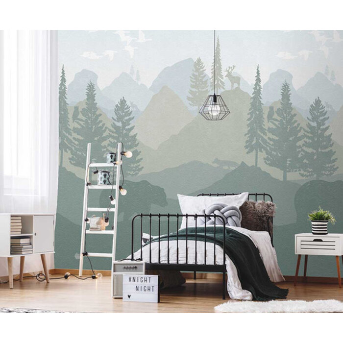 Sofie & Junar - Wanderlust Green 200x280cm