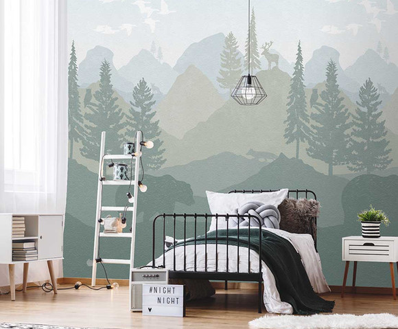Sofie & Junar - Wanderlust Green 200x280cm