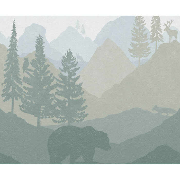 Sofie & Junar - Wanderlust Green 200x280cm