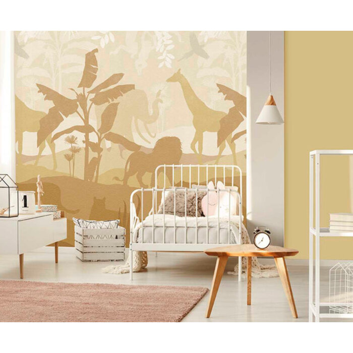 Sofie & Junar - Jungle Mustard 200x280cm