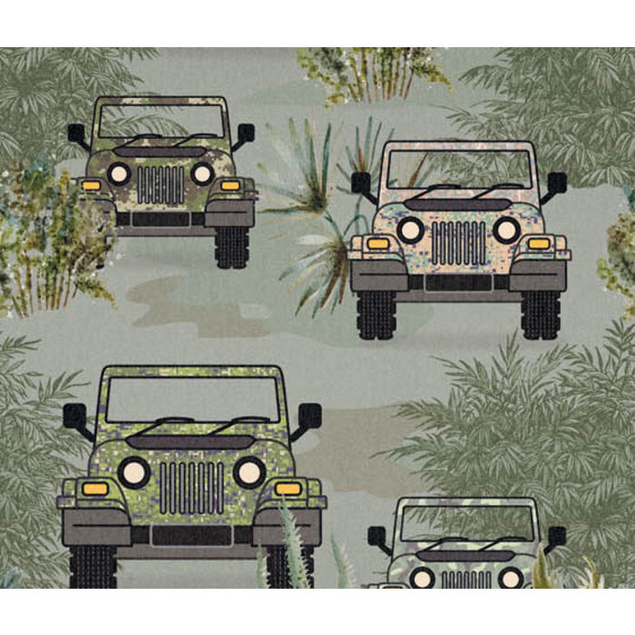 Sofie & Junar - Bush Drive Green 100x280cm